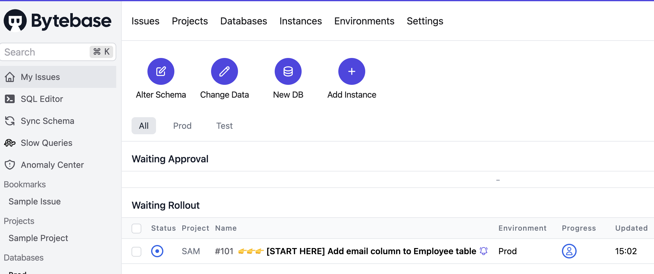Bytebase Screenshot